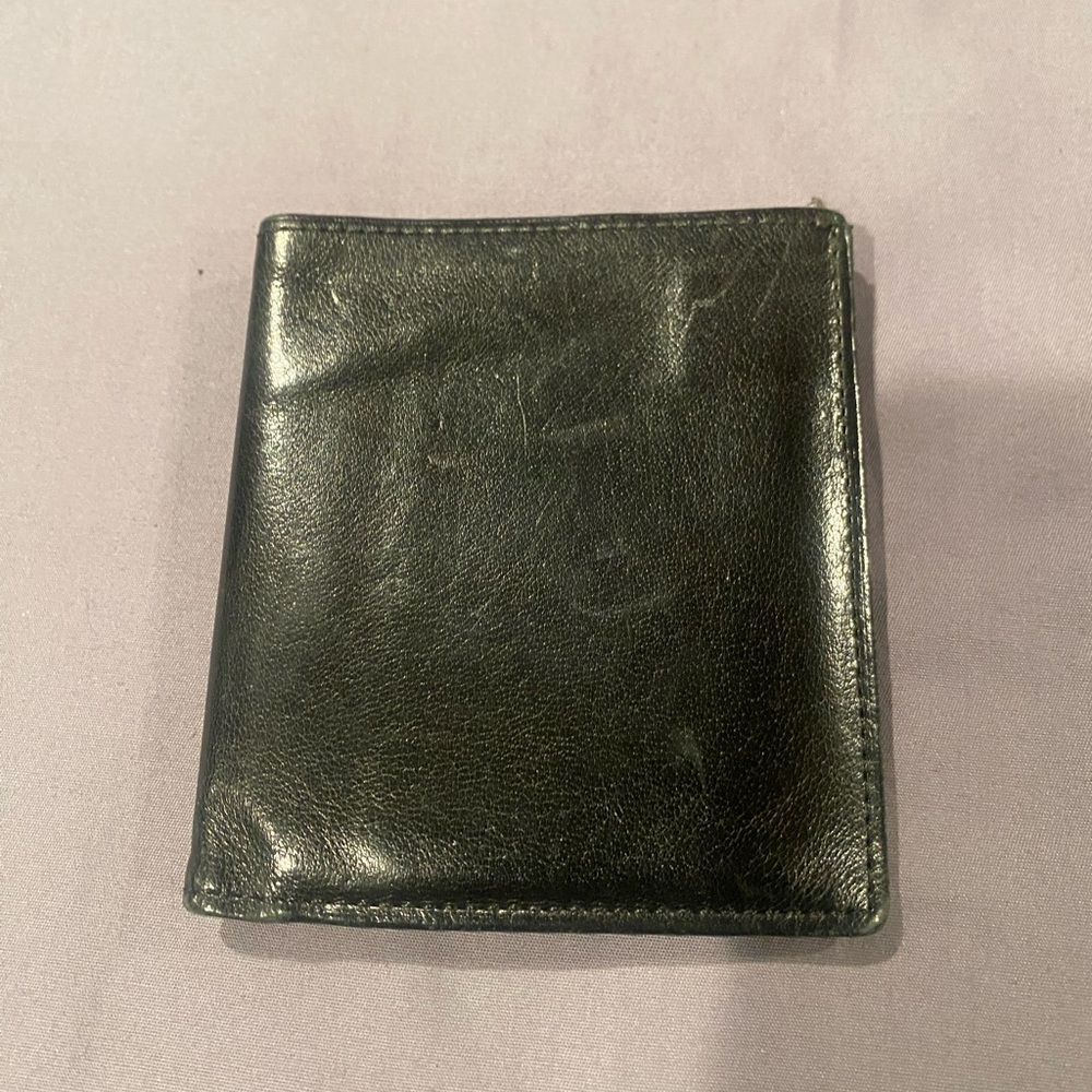 Coach Black Leather Wallet